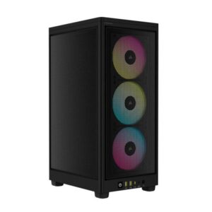 CASE CORSAIR 2000D AIRFLOW MINI TOWER SIN VENTILACIÓN INCLUIDA CON REJILLAS DE ACERO CC-9011245-WW