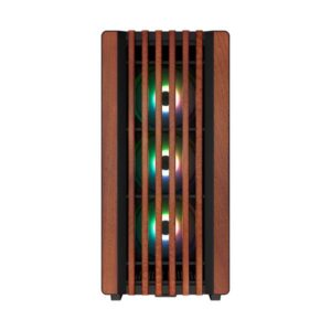 CASE GAMING RGB SHARKOON REBEL C70G MID TOWER VENTILADORES 4 DE 120MM CON VIDRIO FRONTAL Y LATERAL Y MALLA CON ACABADO EN MADERA 4044951040193