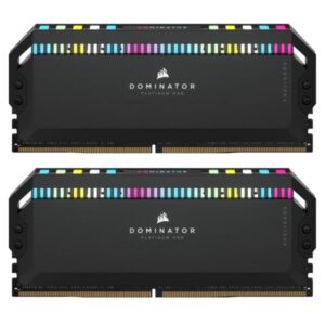 MEMORIA RAM PC 32GB(2X16GB) CORSAIR DOMINATOR RGB DDR5 5200MHZ CL40 1.25V CMT32GX5M2B5200C40