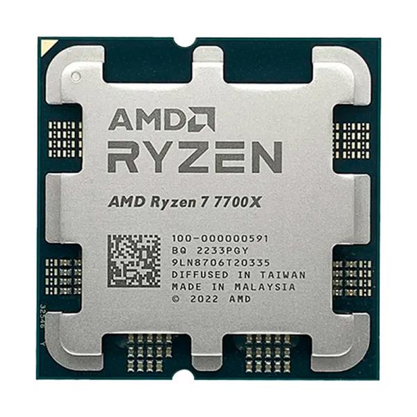 PROCESADOR AMD RYZEN 7 7700X 7MA GEN 4.5 GHZ AM5 100-100000591WOF