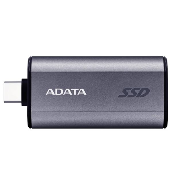 HD SOLIDO EXTERNO 500GB ADATA SC750 USB 3.2 GEN 2 TIPO C 1050 MB/S LECTURA 1000 MB/S ESCRITURA SC750-500G-CCBK