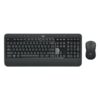TECLADO Y MOUSE LOGITECH MK540 ADVANCED MEMBRANA INALÁMBRICO CON RECEPTOR UNIFYING ESPAÑOL 920-008673