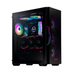 CASE GAMING RGB ADATA XPG STARKER AIR MID TOWER VENTILADORES 2 DE 120MM CON VIDRIO LATERAL Y MALLA FRONTAL STARKERAIR-BKCWW