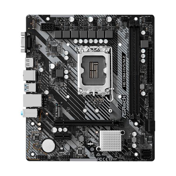TARJETA MADRE ASROCK H610M- HVS/M.2 R2.0 LGA1700 MICRO-ATX DDR4 90-MXBJJ0-A0UAYZ