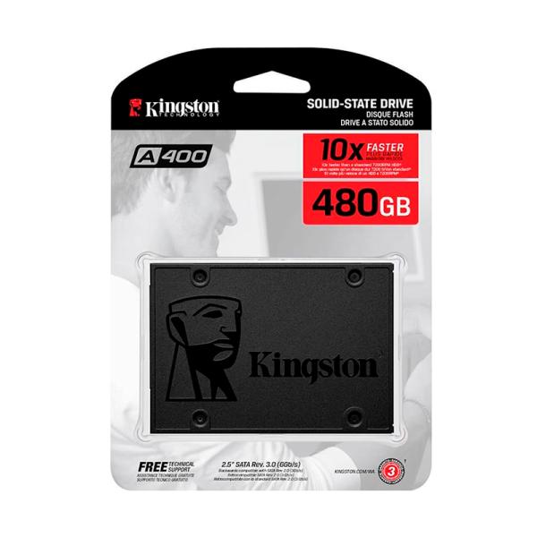 HD INTERNO 480GB 2.5 SOLIDO KINGSTON SA400S37/480G