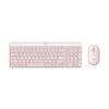 TECLADO Y MOUSE LOGITECH  MK470 SLIM COMBO MEMBRANA INALÁMBRICO 2.4 GHZ INGLÉS 920-011313
