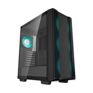 CASE GAMING RGB DEEPCOOL CC560 ARGB V2 MID TOWER VENTILADORES 4 DE 120MM CON VIDRIO LATERAL Y MALLA FRONTAL R-CC560-BKTAA4-G2