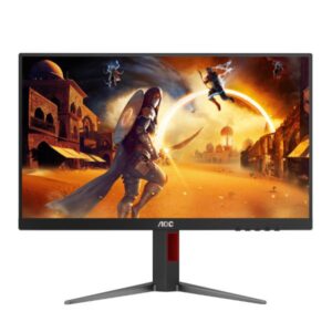 MONITOR GAMING 23.8" AOC 24G4 FHD IPS  1920X1080 180 HZ 0.5MS DP HDMI VGA G-SYNC PLANO NEGRO