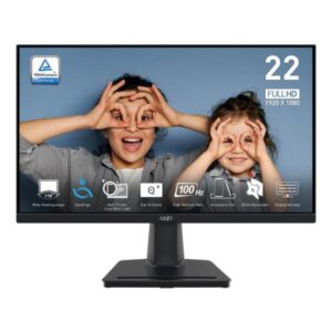 MONITOR MSI PRO MP225V 21.45" PLANO 1920 X 1080 100 HZ ANTI-GLARE HDMI 9S6-3PE0CM-003