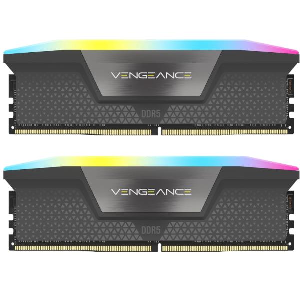 MEMORIA RAM PC 16GB CORSAIR VENGEANCE RGB DDR5 5600MHZ CL40 1.25V CMH16GX5M1B5600Z40