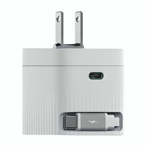CARGADOR DE PARED HIKSEMI HS-HUB-GAN67 67W 2 PUERTOS USB-C CARGA RAPIDA