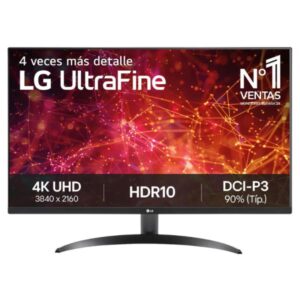 MONITOR GAMING LG 32UR500K-B 31.5" PLANO 3840 X 2160 60HZ 4K UHD VA HDR10 DP Y HDMI