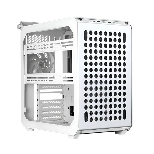 CASE RGB COOLER MASTER QUBE 500 FLATPACK EDITION MID TOWER VENTILADOR 1 DE 120MM CON VIDRIO Y MALLA LATERAL Q500-WGNN-S00