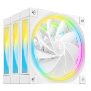 ABANICO ARGB DEEPCOOL FL12R 3IN1 WH 120MM R-FL12R-WHAPN3-G
