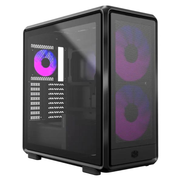 CASE RGB COOLER MASTER MASTERFRAME 600 MESH MID TOWER VENTILADORES 3 DE 200MM CON VIDRIO TEMPLADO MF600M-KGNN-S01