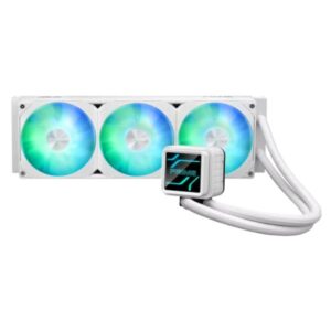 ENFRIAMIENTO LIQUIDO ASUS PRIME LC 360 ARGB WHT AIO 3 EN 1 LGA1700/AM5/AM4 3X120MM 90RC0102-B0EAY0