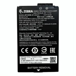 BATERIA ZEBRA TC15 5000 MAH RECARGABLE BTRY-TC1X-1XMA1-01