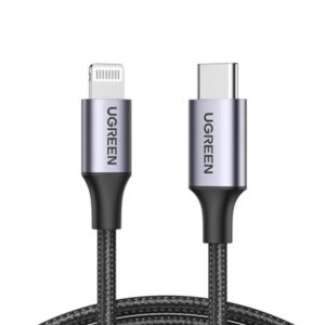 CABLE UGREEN US304 USB-C A LIGHTNING PD 3A 1M 60759