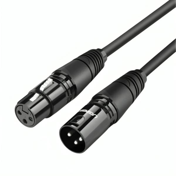 CABLE UGREEN AV130 CANON MACHO A HEMBRA EXTENSION MICROFONO 5M 20712