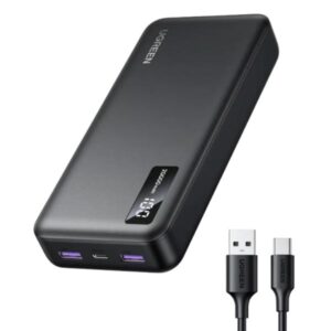 POWER BANK UGREEN PB312 20000MAH CON CARGA RAPIDA BIDIRECCIONAL 25683
