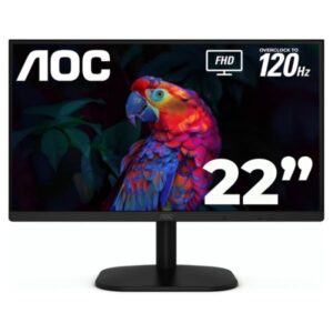 MONITOR AOC 22B35HM23 21.5" PLANA FULL HD 1920 X 1080 120HZ LED ADAPTIVE SYNC HDMI / VGA / 3.5MM
