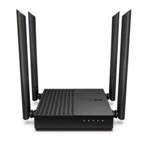 ROUTER TP LINK ARCHER C64 2.4 GHZ 5 GHZ AC1200 MU MIMO GIGABIT PUERTOS LAN / WAN NEGRO