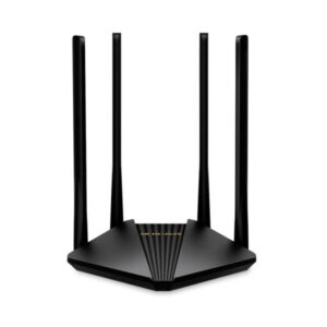 ROUTER MERCUSYS MR30G DUAL BAND 2.4/5 GHZ 1200 MBPS WIFI 5 PUERTOS WAN / LAN NEGRO
