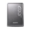HD SOLIDO EXTERNO 512GB ADATA SV620H USB 3.1 440 MB/S 440 MB/S ASV620H-512GU3-CTI GRIS