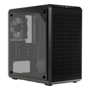 CASE COOLER MASTER Q300L V2 MINI TOWER VENTILADOR 1 DE 120MM CON VIDRIO LATERAL Q300LV2-KGNN-S01 NEGRO
