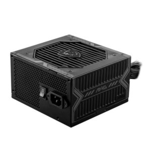 FUENTE DE PODER MSI MAG A650BN 650W 80 PLUS BRONZE NO MODULAR ATX 306-7ZP2B23-CE0 NEGRO