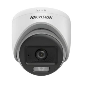 CAMARA DE SEGURIDAD HIKVISION DS-2CE70DF0T-LPFS(2.8MM) 2MP SMART HYBRID LIGHT COLORVU ALCANCE IR HASTA 20 M 327800634 BLANCO