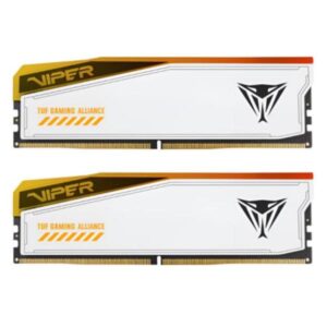 MEMORIA RAM PC 48GB PATRIOT VIPER ELITE 5 TUF RGB DDR5 6600MHz CL34 1.4V RGB PVER548G66C34KT BLANCO