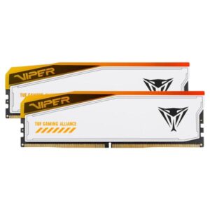 MEMORIA RAM PC 48GB PATRIOT VIPER ELITE 5 TUF RGB-DDR5 6000MHz CL36 1.35V RGB PVER548G60C36KT BLANCO