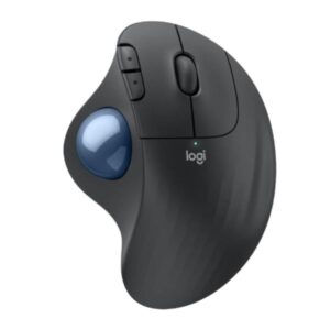 MOUSE TRACKBALL LOGITECH ERGO M575S TRACKBALL INALÁMBRICO BLUETOOTH / RECEPTOR 2000 DPI 910-007031 NEGRO