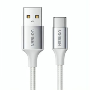 CABLE UGREEN US288 USB-A 2.0 A USB-C 1M 60131 BLANCO