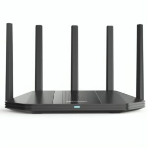 ROUTER INALAMBRICO HIKVISION DS-3WR18X(O-STD)/US (E) DUAL BAND 2.4/5 GHZ WIFI 6 PUERTOS WAN / LAN 317200345 NEGRO