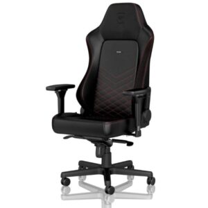 SILLA GAMING NOBLECHAIRS  HERO CUERO SINTÉTICO NBL-HRO-PU-BRD NEGRO/ROJO