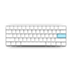 TECLADO GAMING RGB DUCKY ONE 2 PRO MINI MECÁNICO USB-C ESPAÑOL SWITCH PLATEADO DKON2061ST-PESPDWWT2 BLANCO