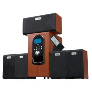 PARLANTE GENIUS SW-HF5.1 6000 II 200W ALÁMBRICO RCA 31730018401 MADERA