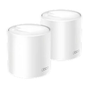 SISTEMA WIFI TP LINK DECO X10(2-PACK)(US) DUAL BAND 1500MBPS WI-FI 6 MESH BLANCO