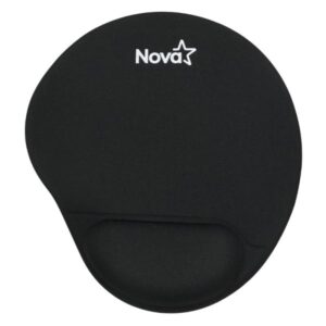 MOUSE PAD NOVA FXX21252001C GRANDE 8.5" X 10" GEL Y TELA NEGRO