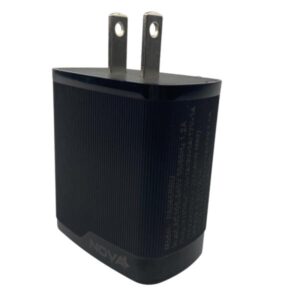CARGADOR DE PARED NOVA PA046RBU001C 45W 1 PUERTO USB-C Y 1 PUERTO USB-A CARGA RAPIDA NEGRO