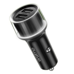 CARGADOR DE CARRO ORAIMO HIGHWAY 15.5W 2 PUERTOS USB-A OCC-1152D NEGRO