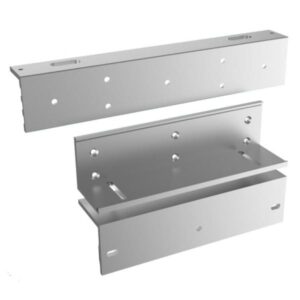 BRACKET PARA CERRADURA MAGNETICA HIKVISION DS-K4H255-LZ COMPATIBLE CON PUERTAS DE VIDRIO MADERA Y METAL 305701053