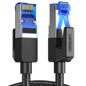 CABLE CAT8 UGREEN NW153 40GBPS 3M 80432 NEGRO