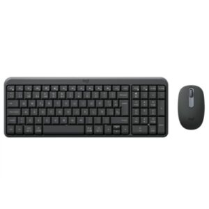 TECLADO Y MOUSE LOGITECH MK250 COMPACT INALAMBRICO BLUETOOTH 920-013513 NEGRO