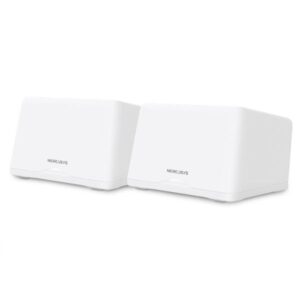 ROUTER MERCUSYS HALO H47BE(2-PACK) TRI BAND 2.4/5/6 GHZ 9300 MBPS WIFI 7 MESH PUERTOS WAN/LAN BLANCO
