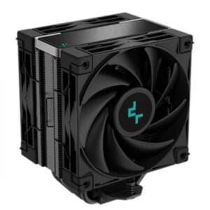ENFRIAMIENTO DE AIRE DEEPCOOL AK400 ZERO DARK PLUS LGA1851/AM5 2X120MM FDB R-AK400-BKNNMD-G-1 NEGRO