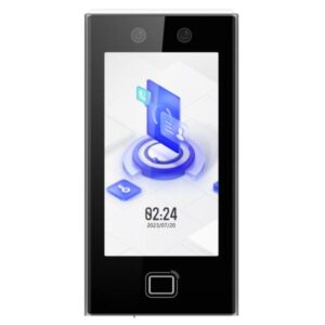 LECTOR BIOMETRICO DE RECONOCIMIENTO FACIAL Y CONTROL DE ACCESO HIKVISION DS-K1T670MFWX(O-STD) (E) TOUCHSCREEN 2MP LENTE DUAL 302920892 NEGRO