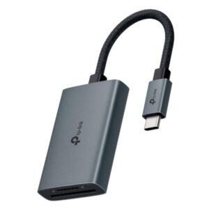 LECTOR DE TARJETAS TP LINK UA440C USB-C 3.0 / SD / MICRO SD UHS-II 312 MB/S / 5 GBPS GRIS